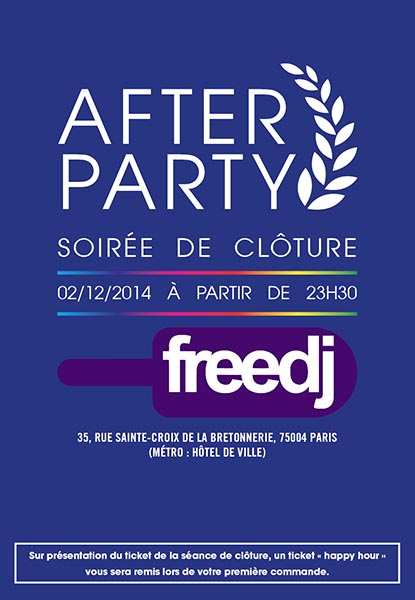 Chéries-Chéris / Flyer soirée After Party Freedj